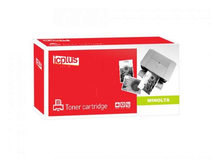 IC+ developer Konica Minolta A2XN08D/ DV-512Y Yellow 600k - CN refabrykowany - Bizhub C224/ C284/ C364/ C454/ C554